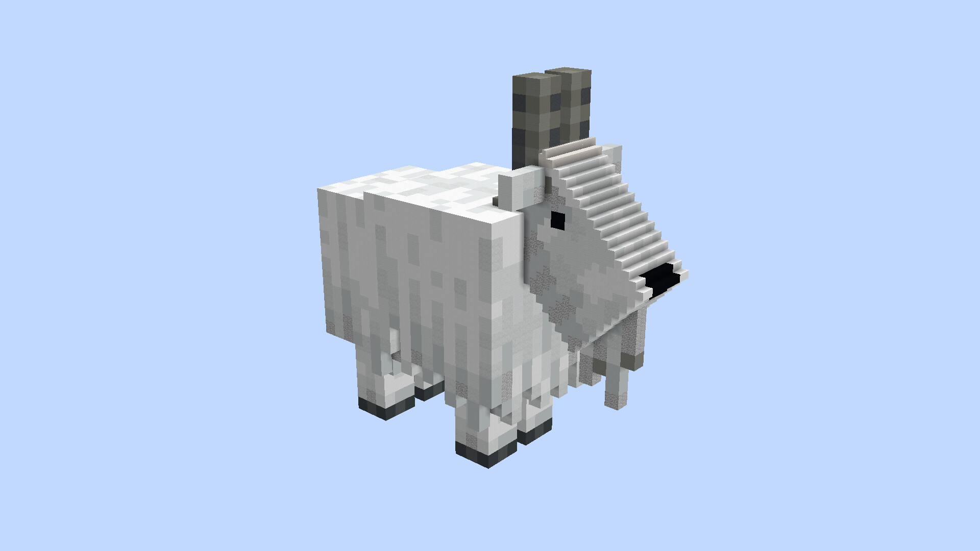 Goat Mob Statues Minecraft Map