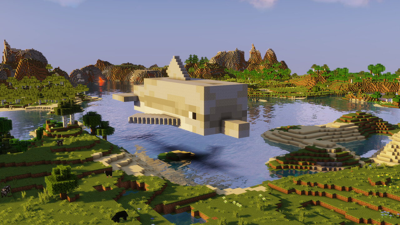 Dolphin Mob Statue Minecraft Map