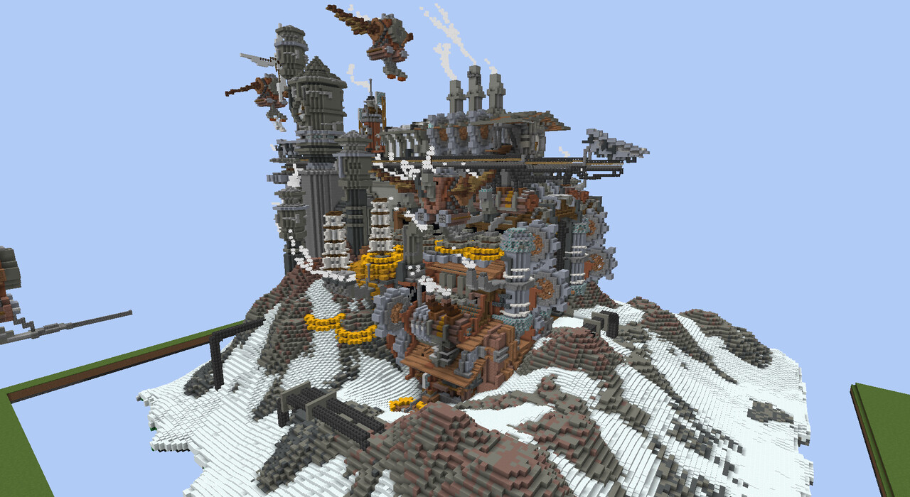 Steampunk Factory Minecraft Map