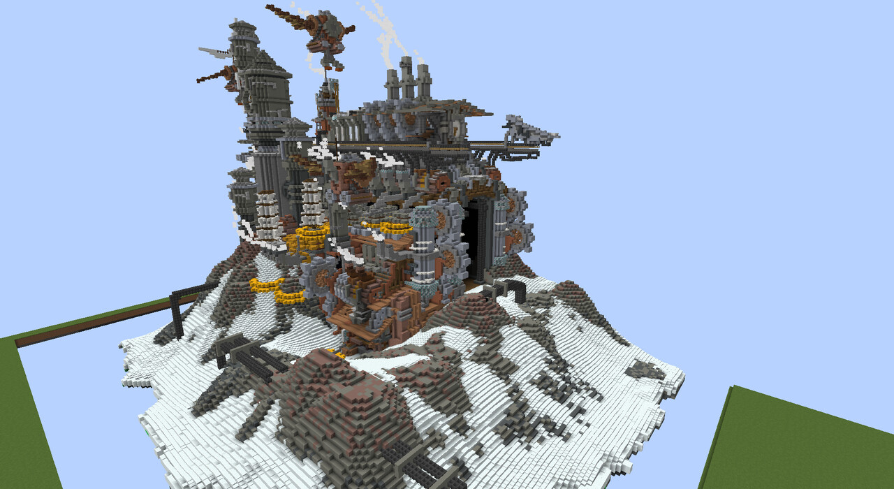 Steampunk Factory Minecraft Map