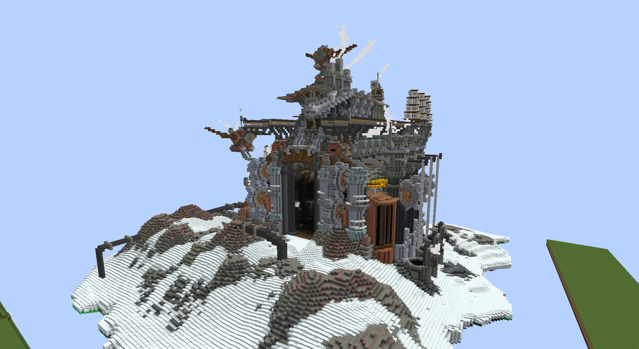 Steampunk Factory Minecraft Map