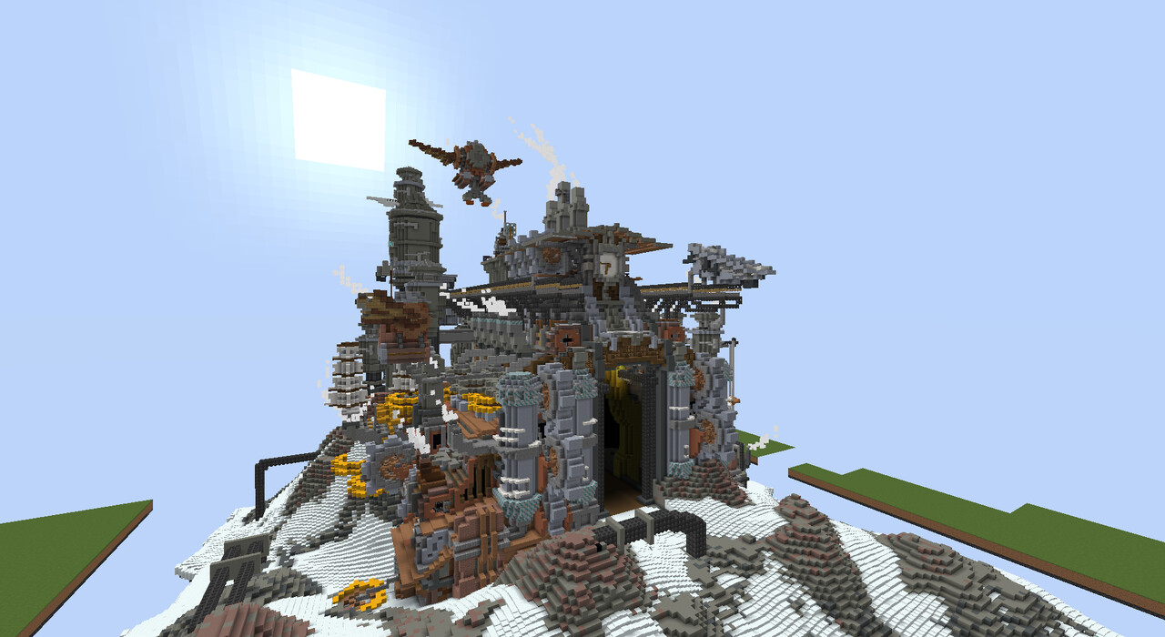 Steampunk Factory Minecraft Map