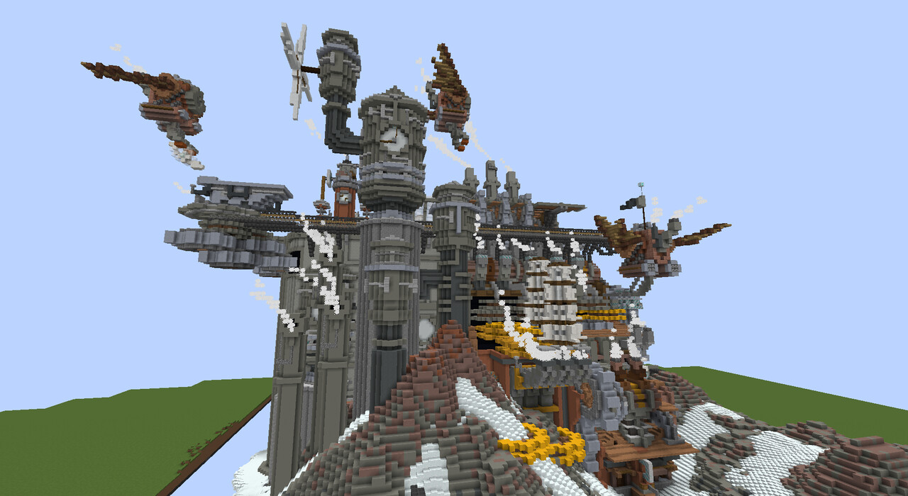 Steampunk Factory Minecraft Map