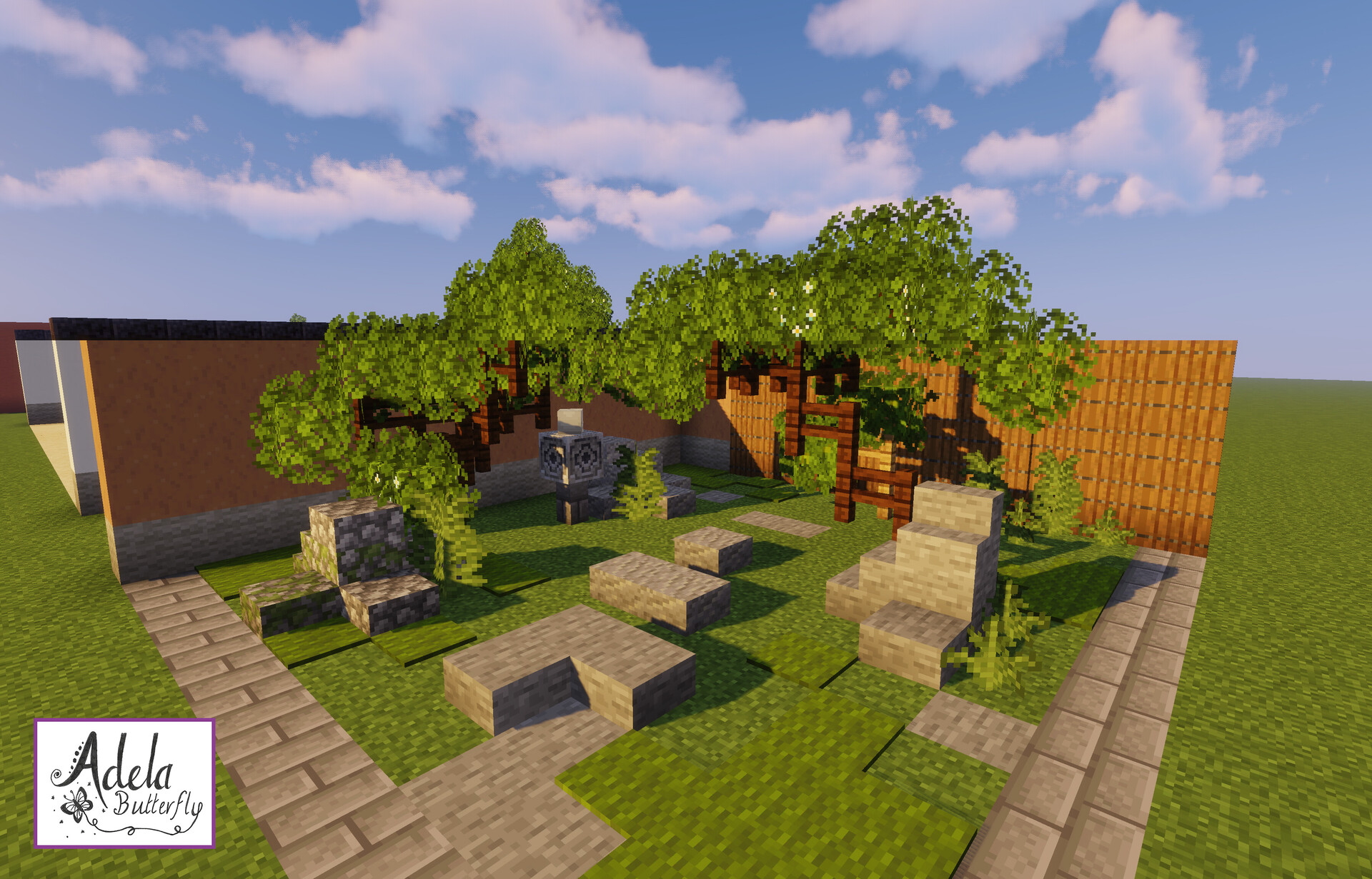 Japanese Garden Designs Minecraft Map