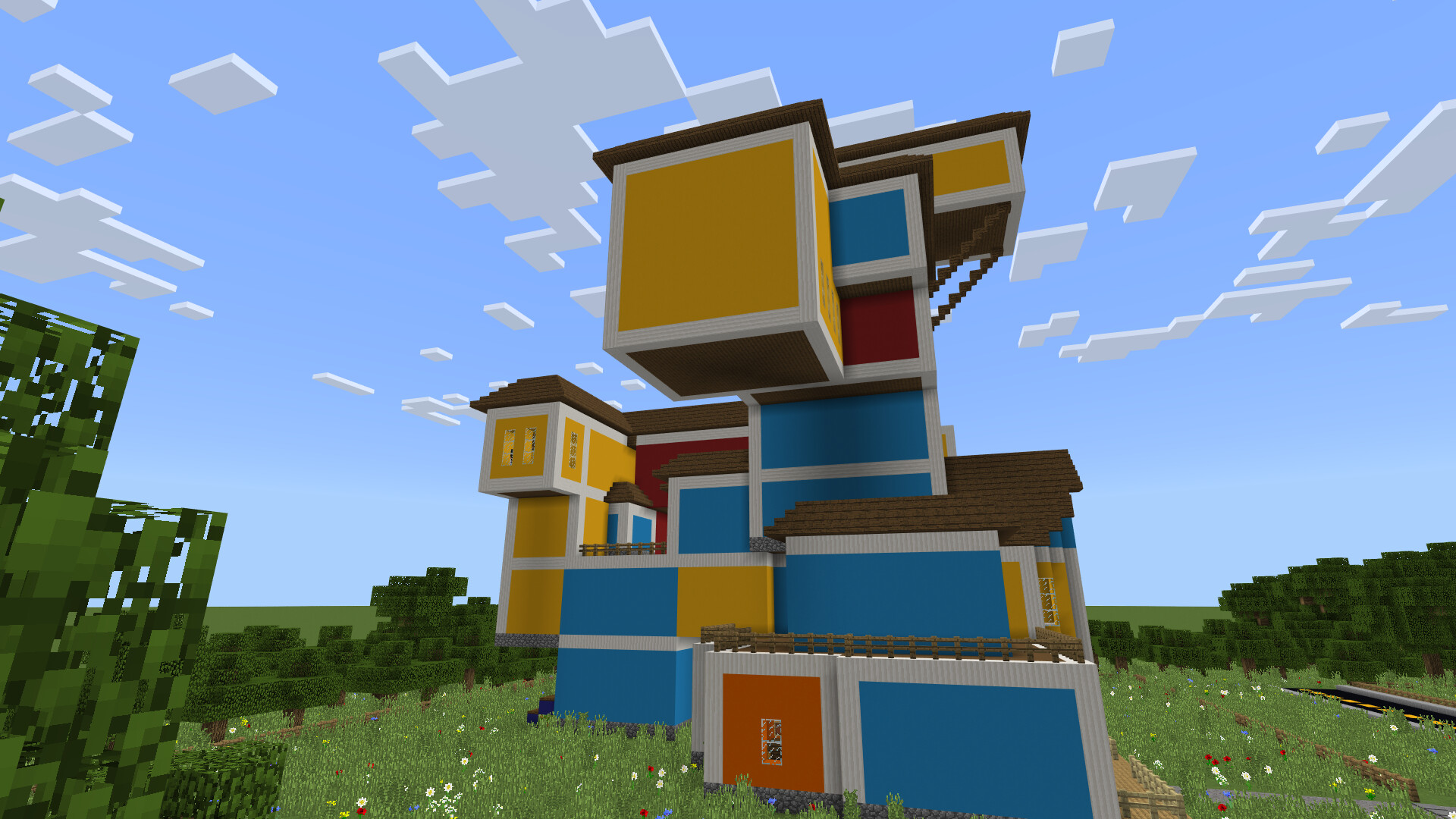 Hello Neighbor Act 3 Minecraft Map