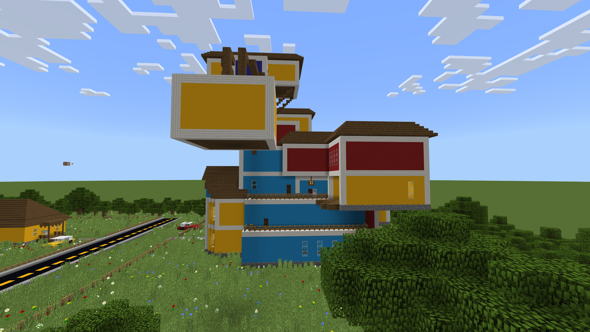 Hello Neighbor Act 3 Minecraft Map