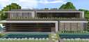 Modern Mansion 3 - Bayside House Minecraft Map & Project