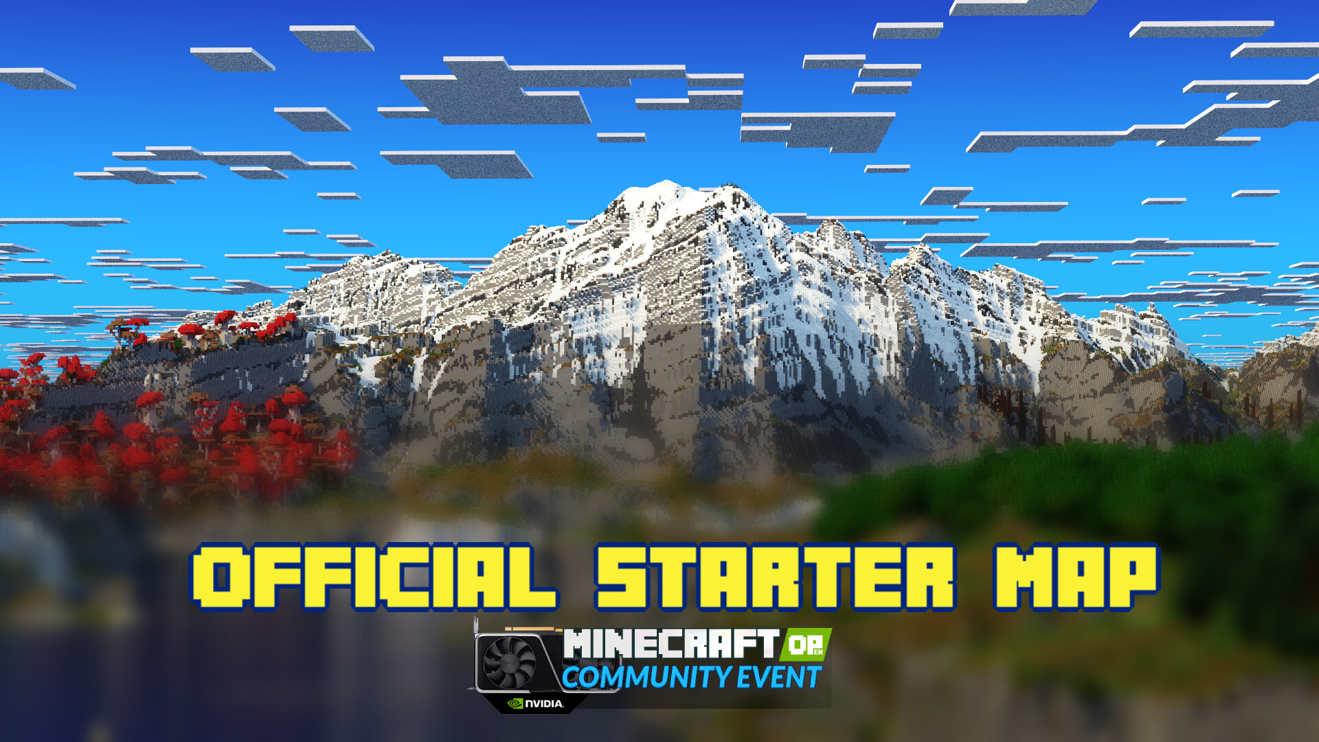 Official Starter Map PMC & NVIDIA Minecraft Build Event Minecraft Map