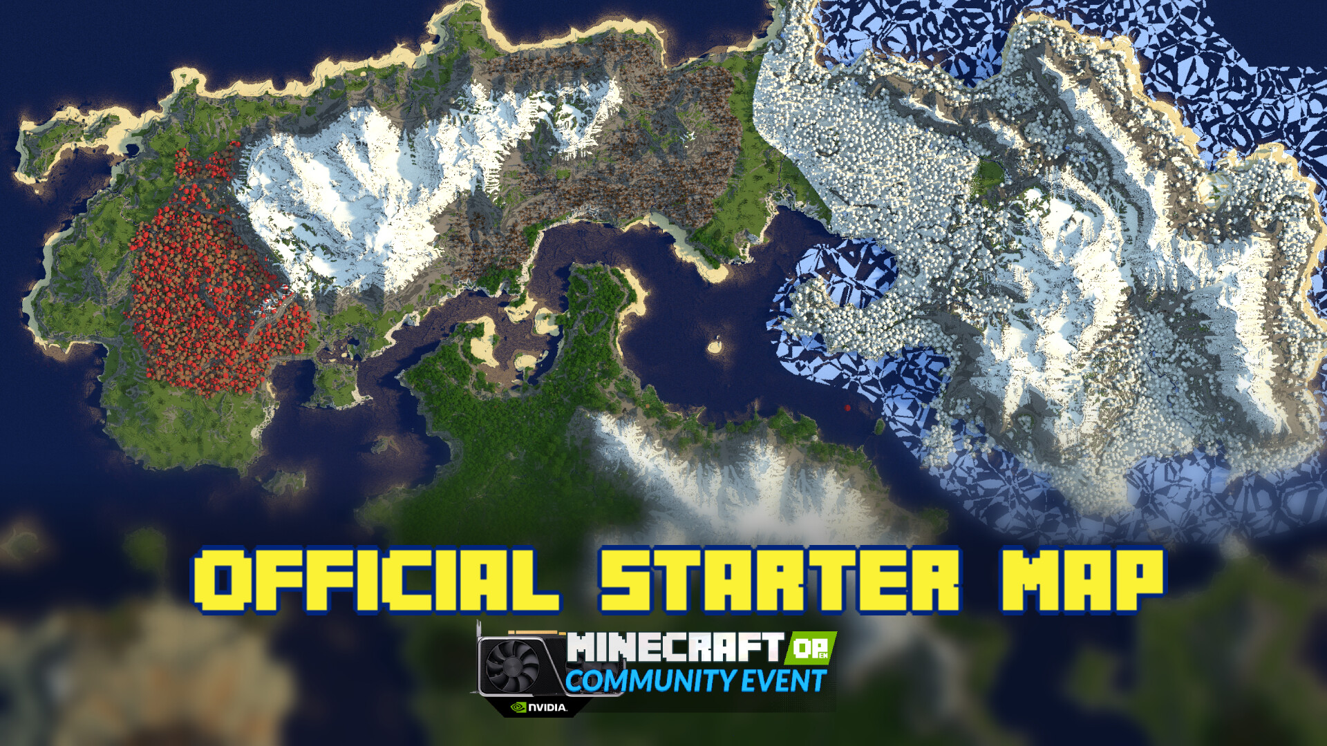 Official Starter Map PMC & NVIDIA Minecraft Build Event Minecraft Map