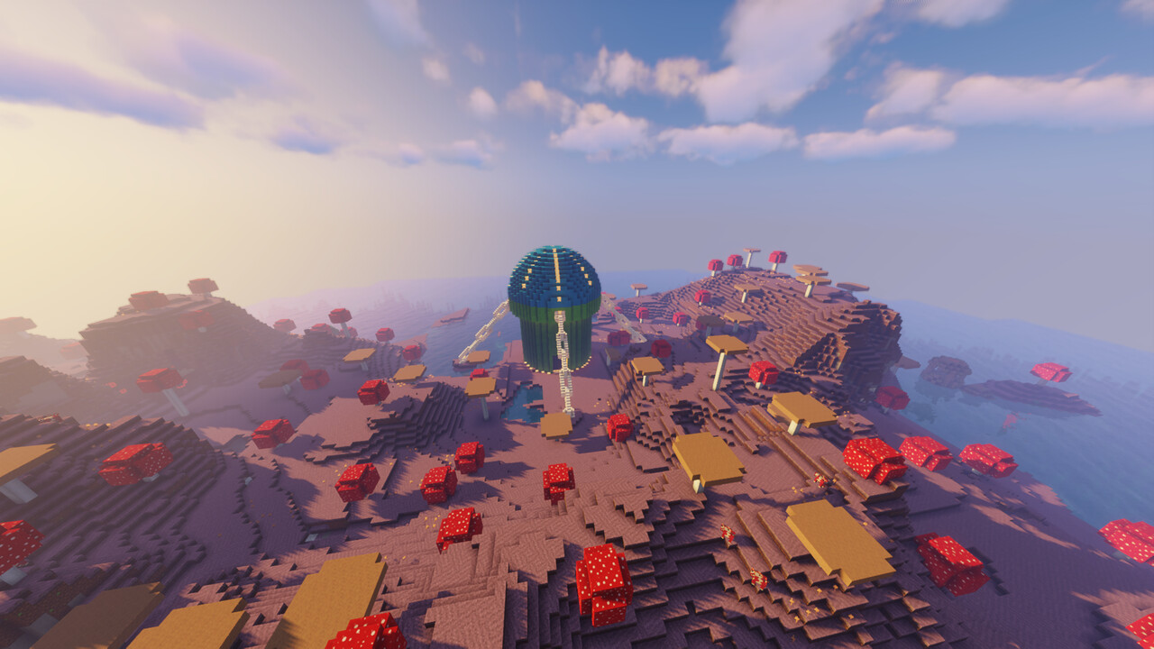 Underground survival base concept Minecraft Map