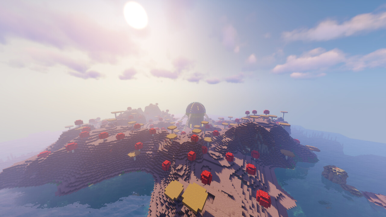 Underground survival base concept Minecraft Map