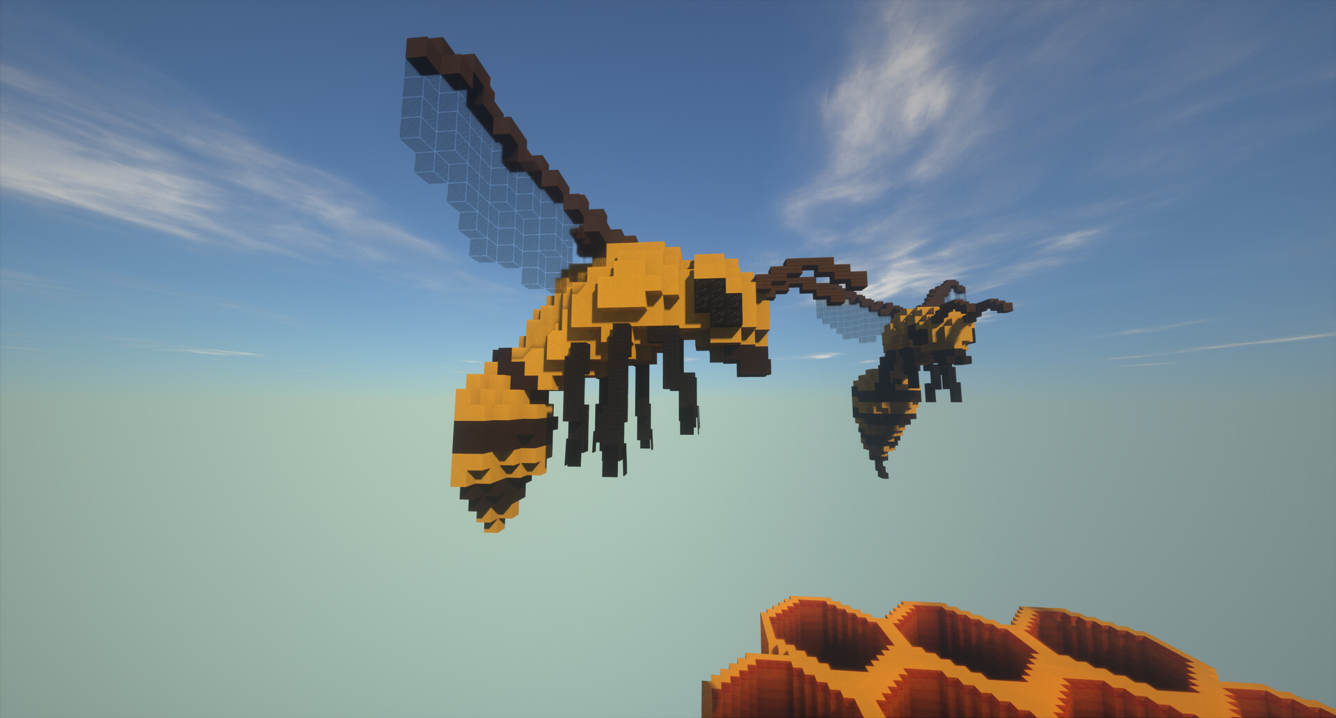 Bee Arena Map Minecraft Map