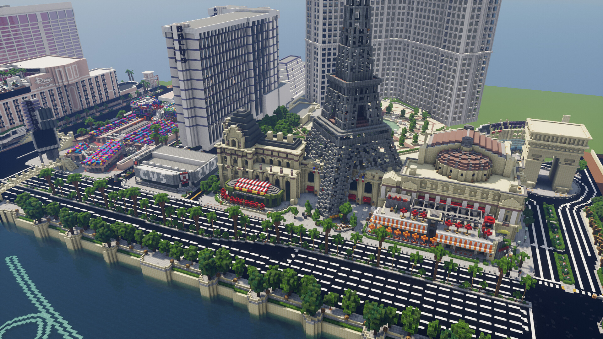 Las Vegas 11 Recreation (WIP) Minecraft Map