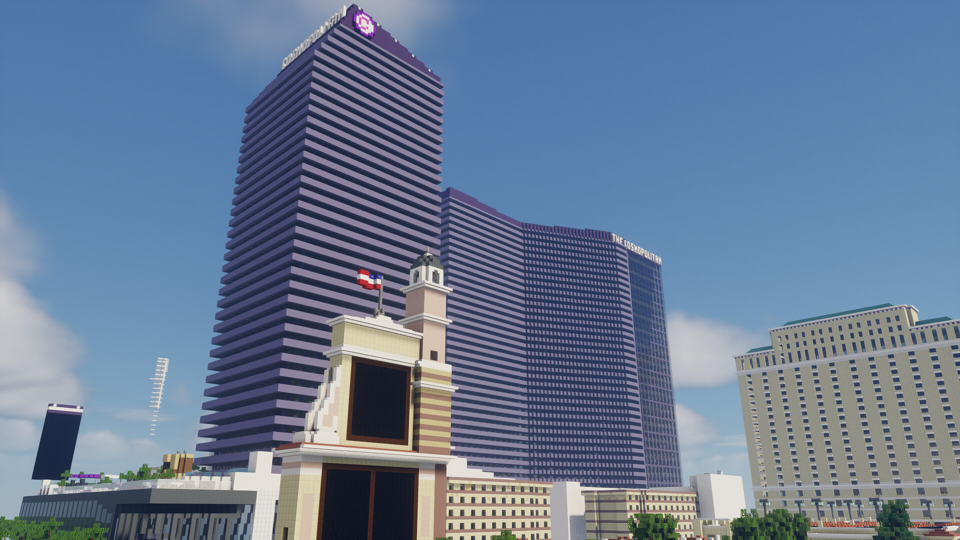 Las Vegas 11 Recreation (WIP) Minecraft Map