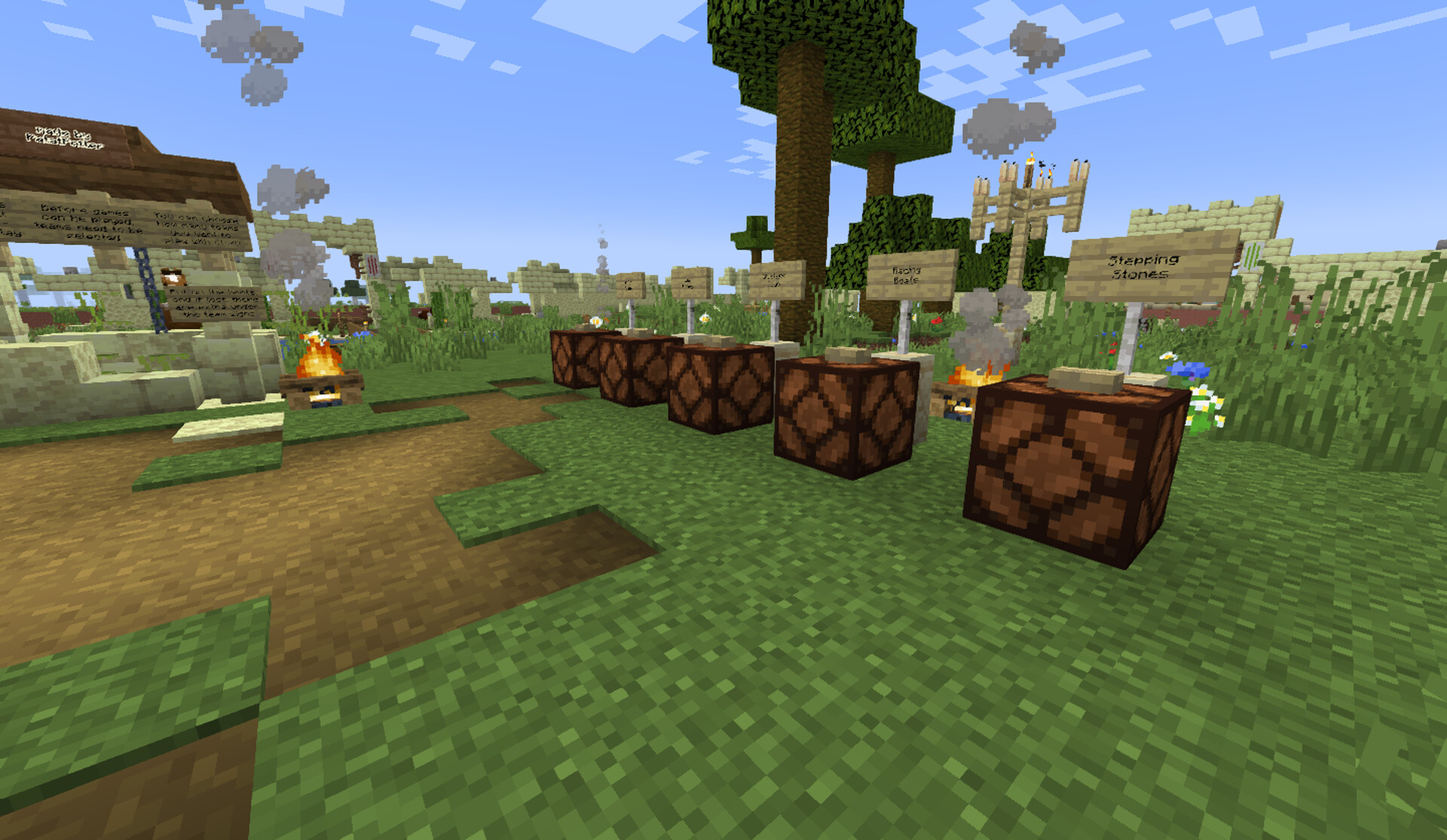 Camp Nehemiah (Multi-player game map) Minecraft Map