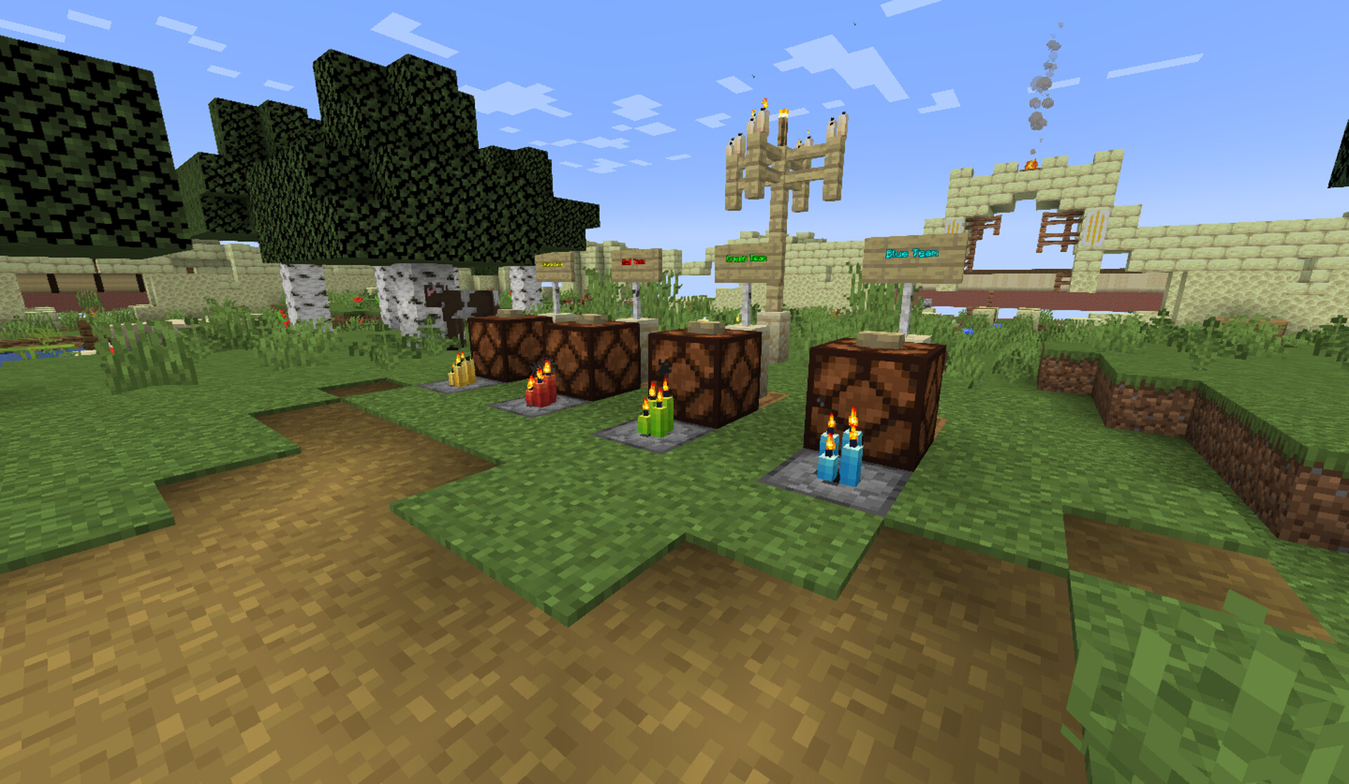 Camp Nehemiah (Multi-player game map) Minecraft Map