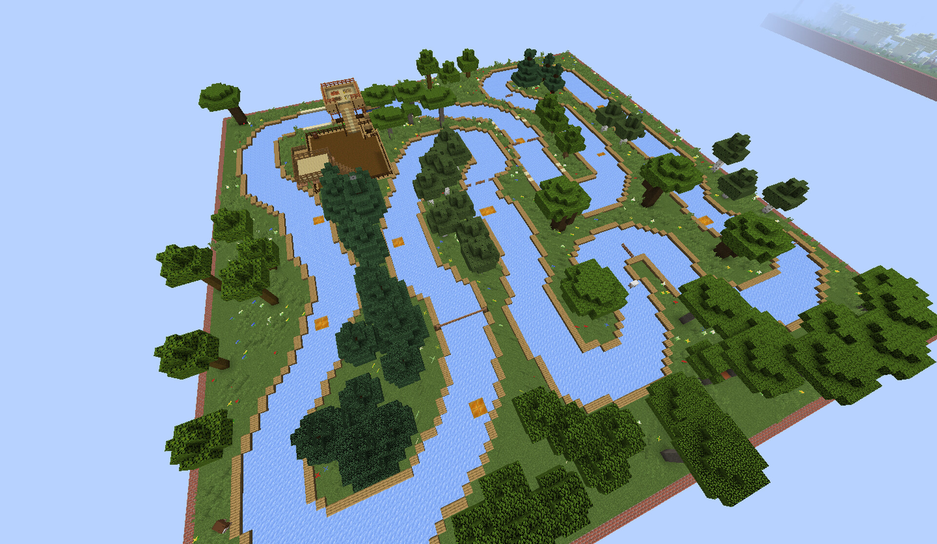 Camp Nehemiah (Multi-player game map) Minecraft Map