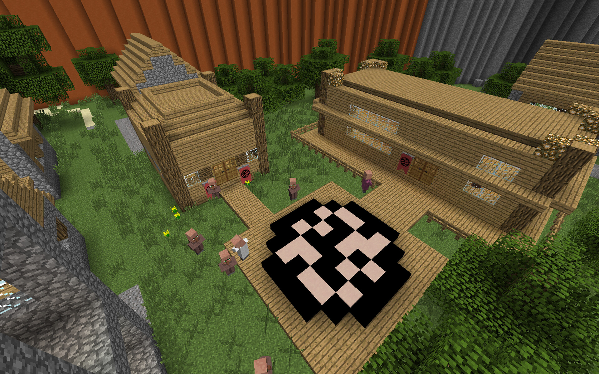 Villaggio della FogliaNaruto Minecraft Map