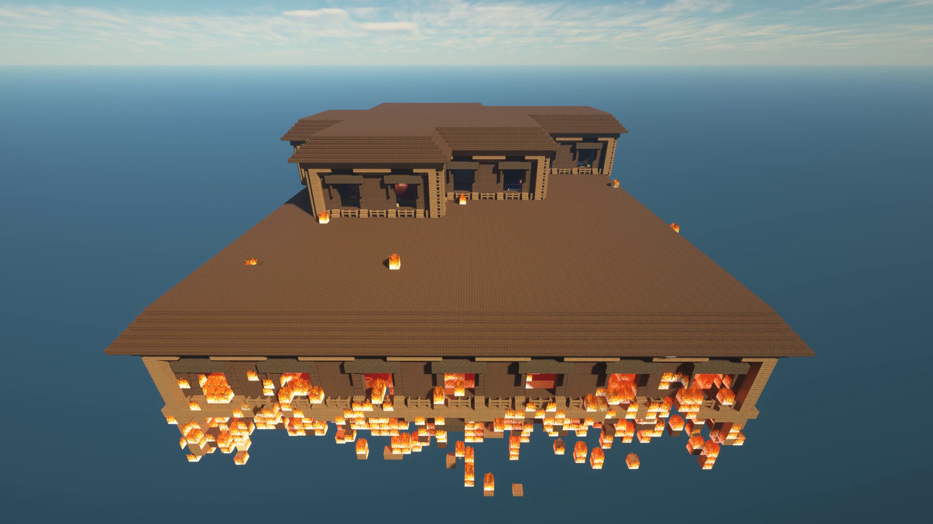 Burning Mansion v2.0 (1.17.1) Minecraft Map