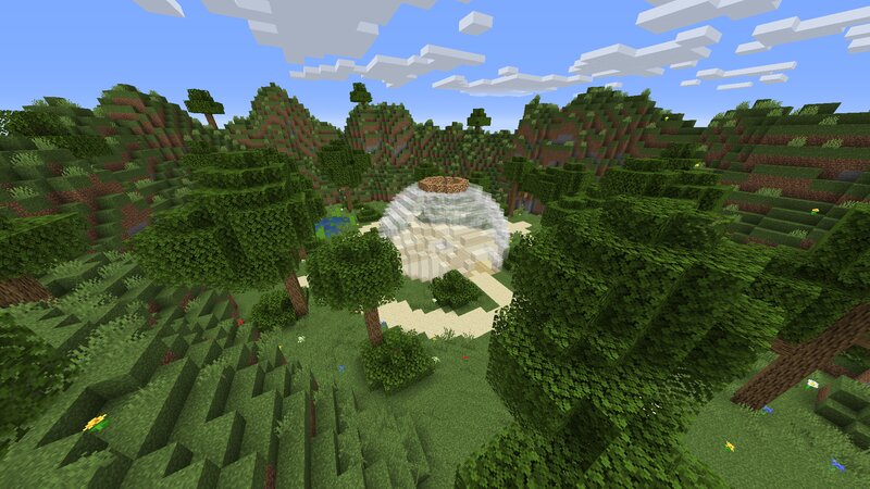 Simple spawn Minecraft Map
