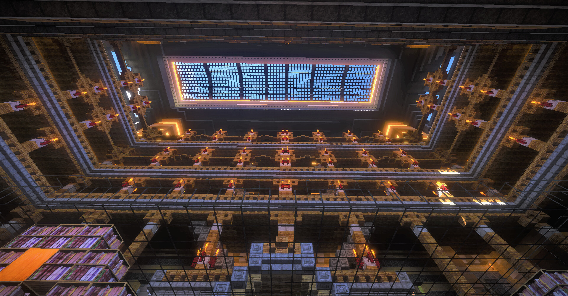 National library of Heliopolis Minecraft Map