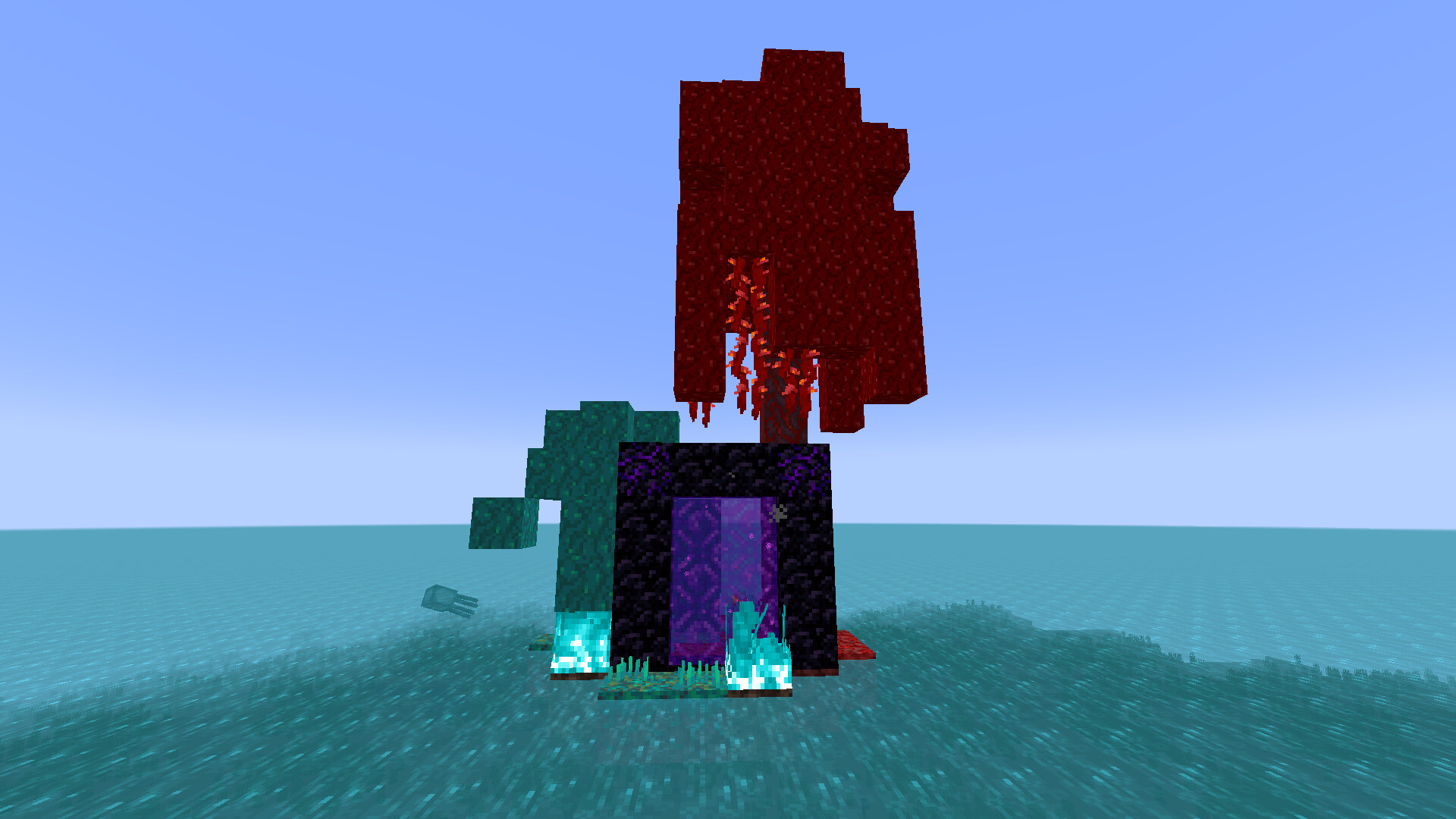 Skyblock on water Minecraft Map