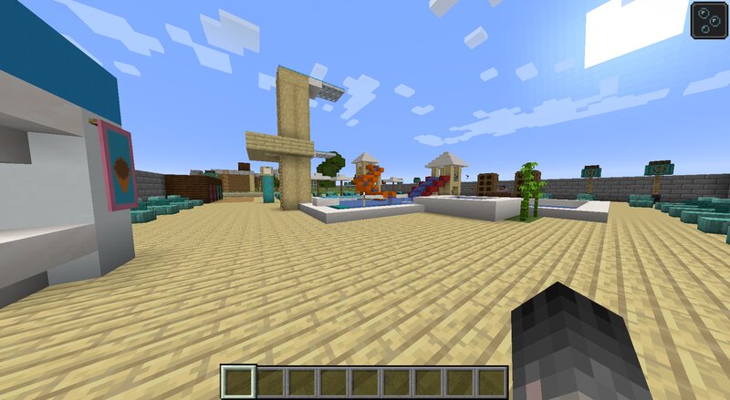 Swimming Pool Minecraft Map