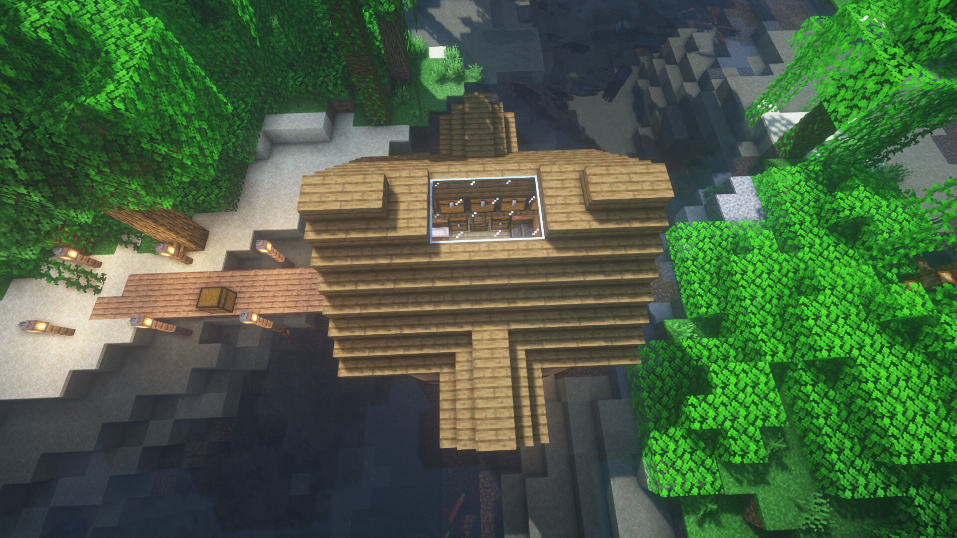 Jungle Survival Starter House Minecraft Map Jungle Survival Starter House Minecraft Map