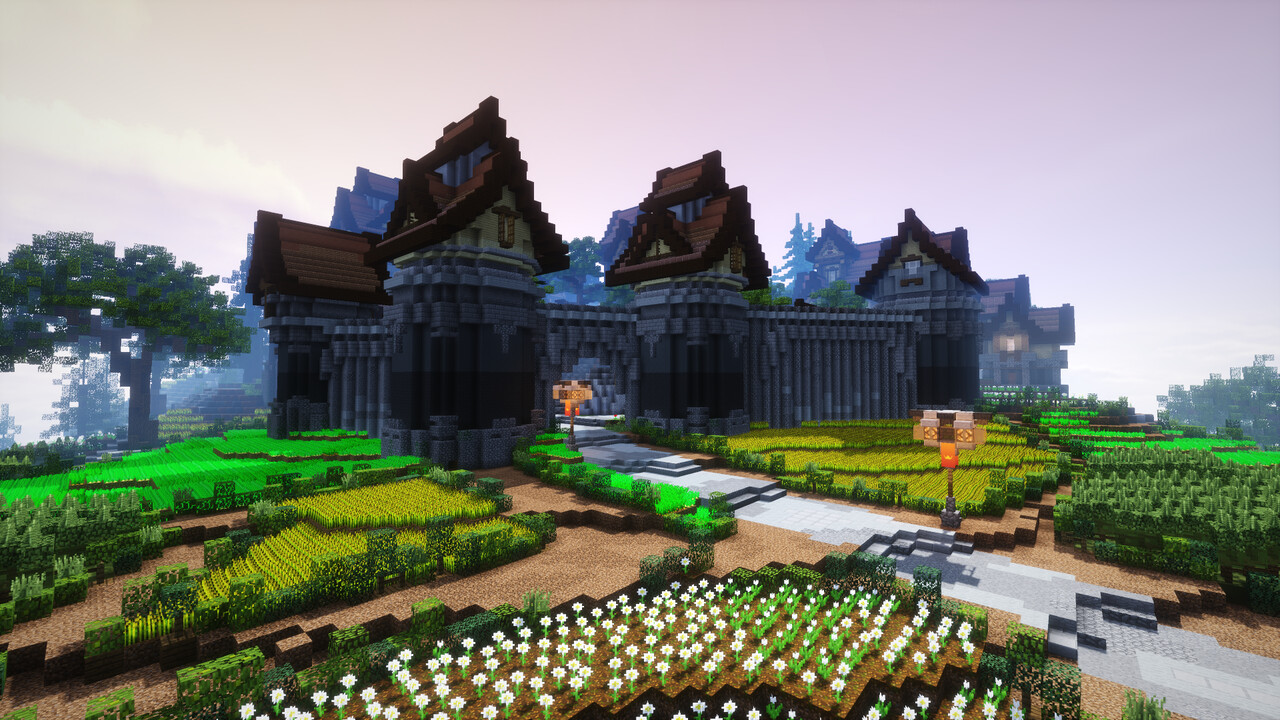 Countryside Lobby Beautiful Spawn Medieval Villages 700x700 Hub