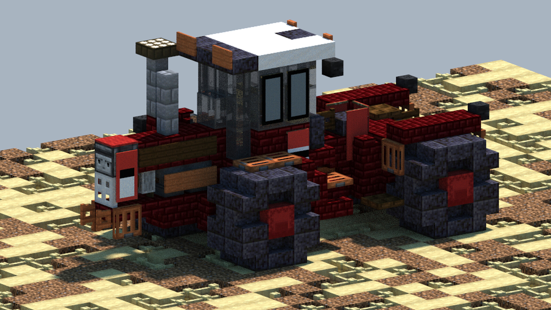 International 4586, Tractor [With Download] Minecraft Map