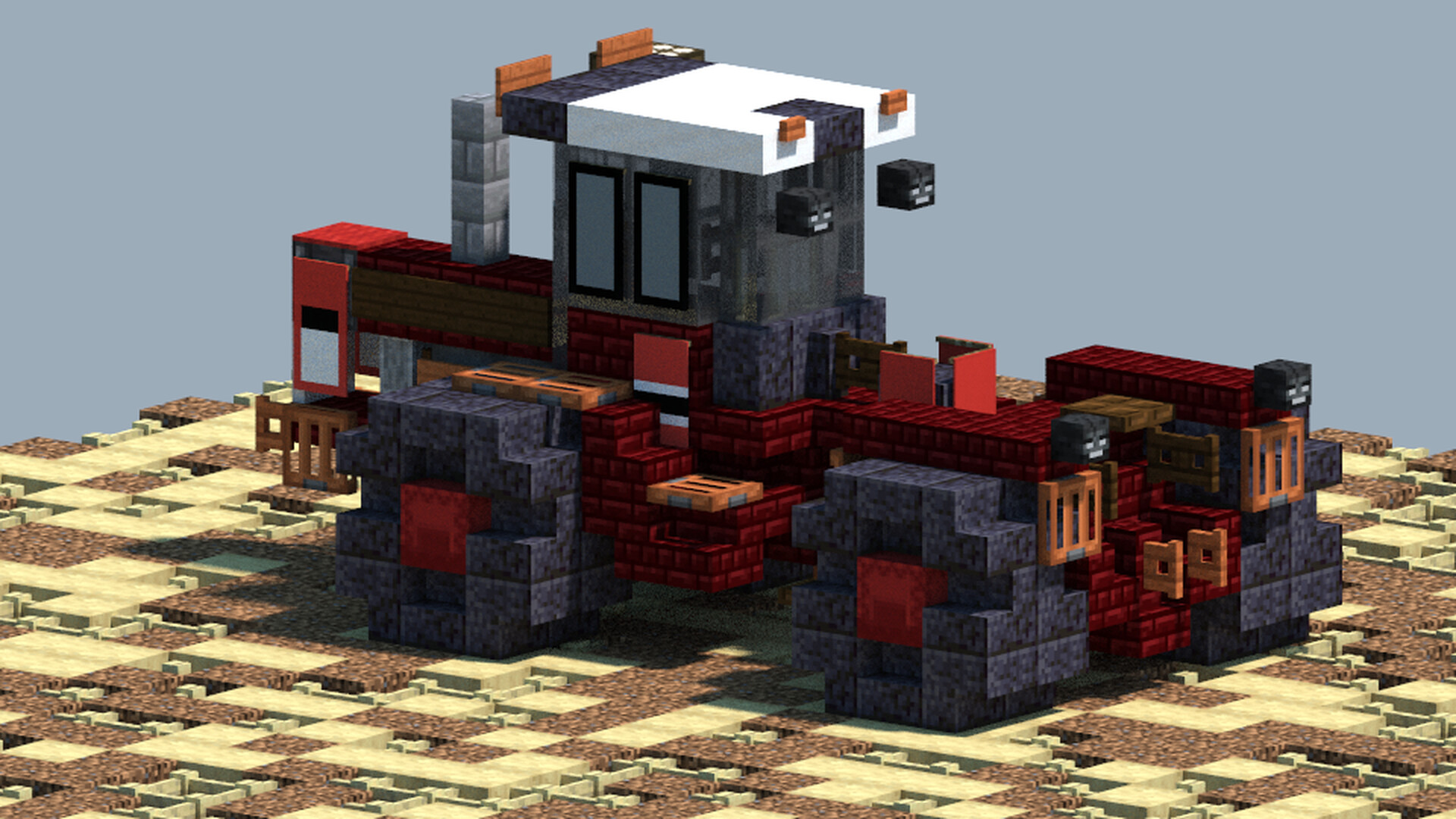 International 4586, Tractor [With Download] Minecraft Map