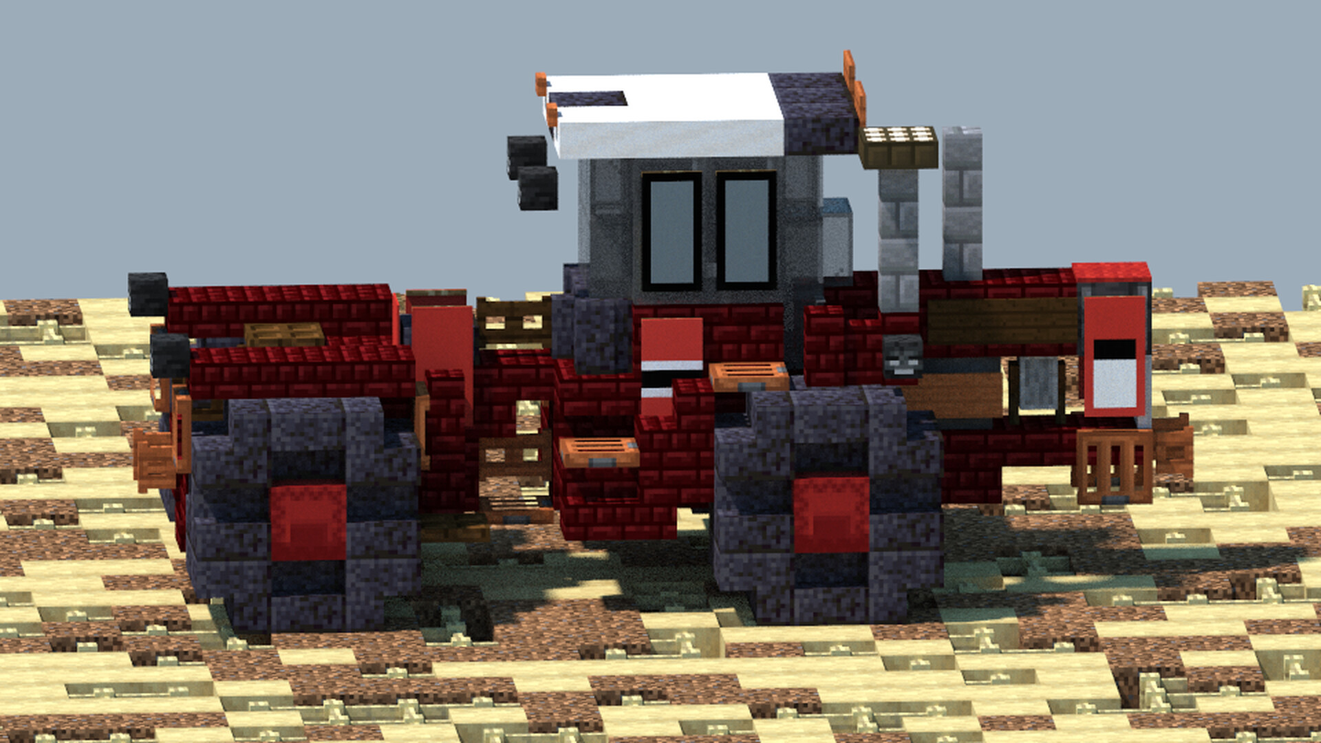 International 4586, Tractor [With Download] Minecraft Map