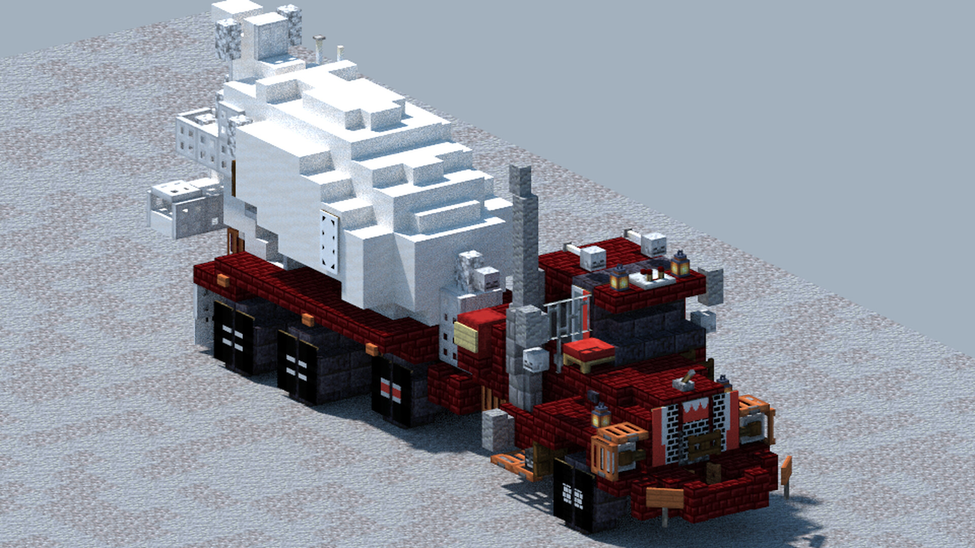 Mack DM690S, Cement Mixer [With Download] Minecraft Map