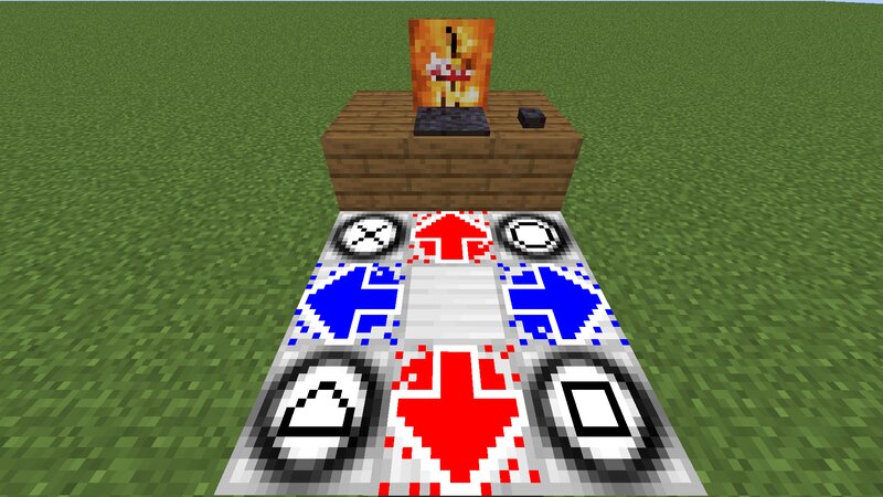 DDR Pad Showcase Minecraft Map