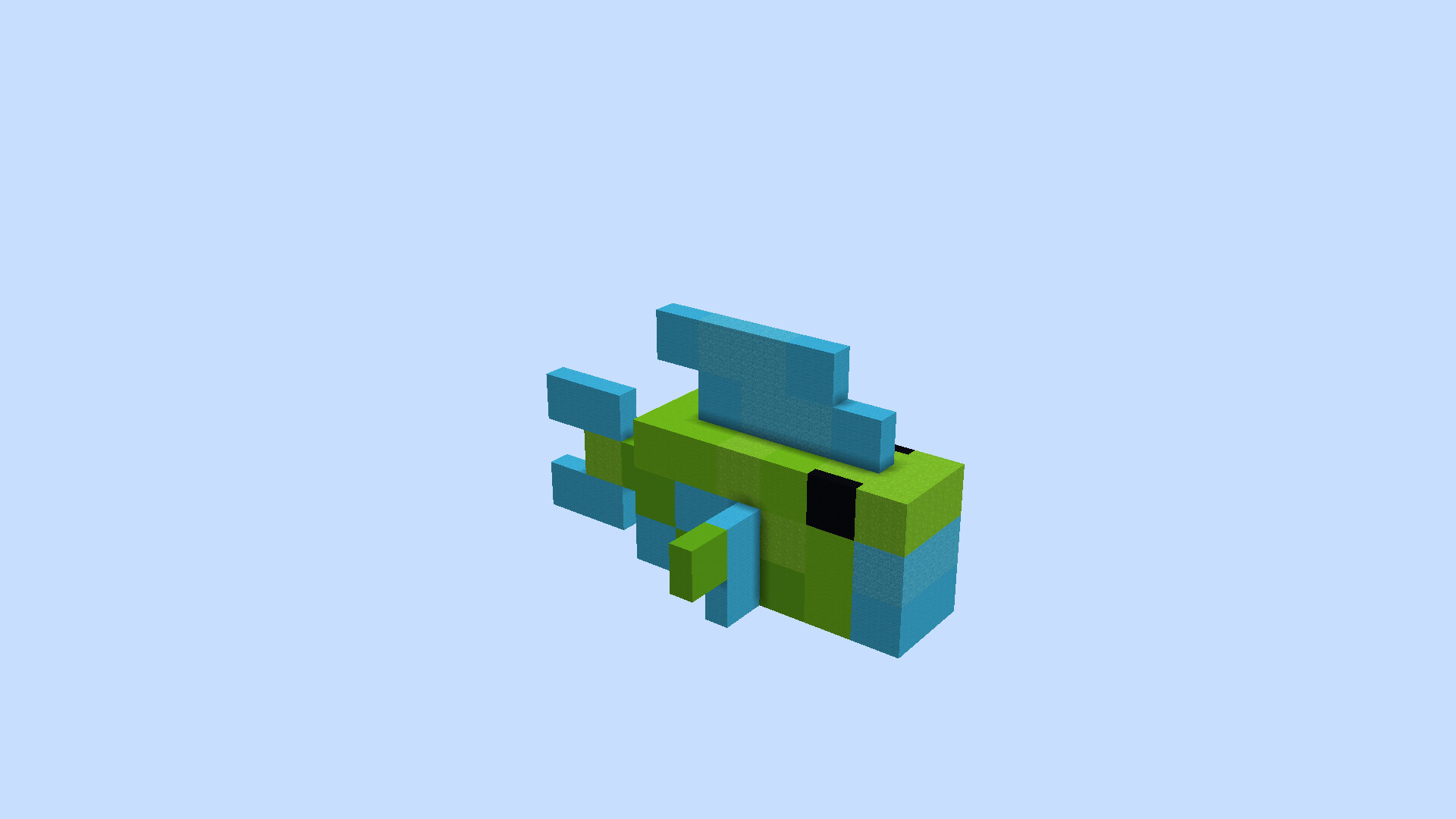 3072 Tropical Fish Mob Statues Minecraft Map