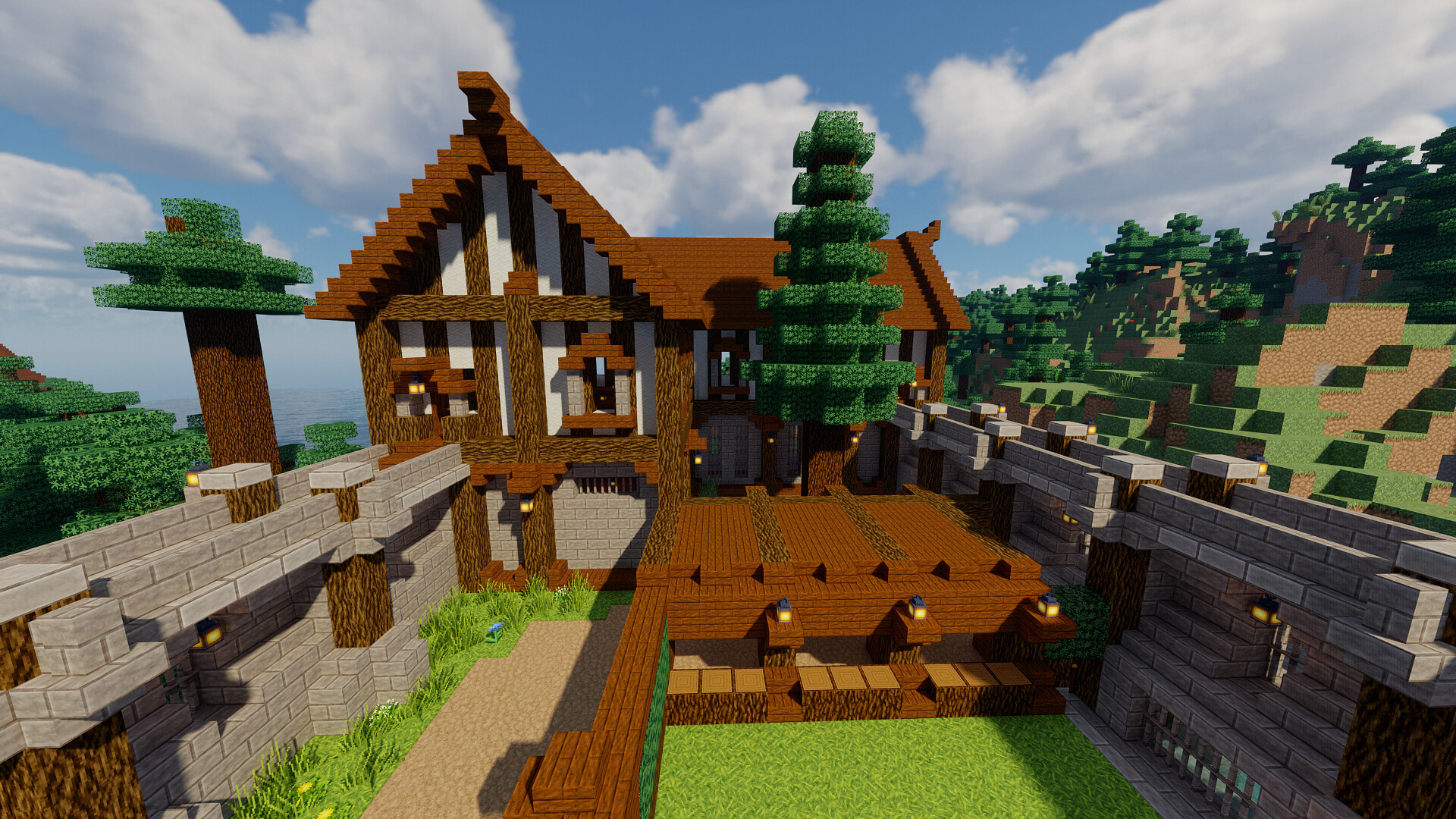 Medieval Archer Range Minecraft Map