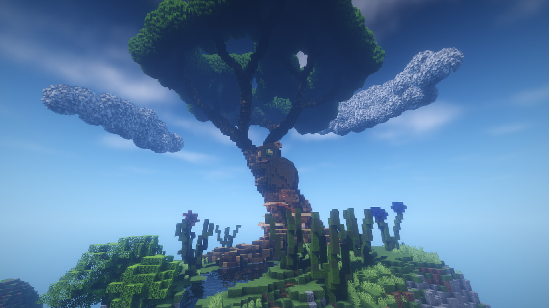 Chocolate Hills Chunk (Featuring a Giant Tarsier) Minecraft Map