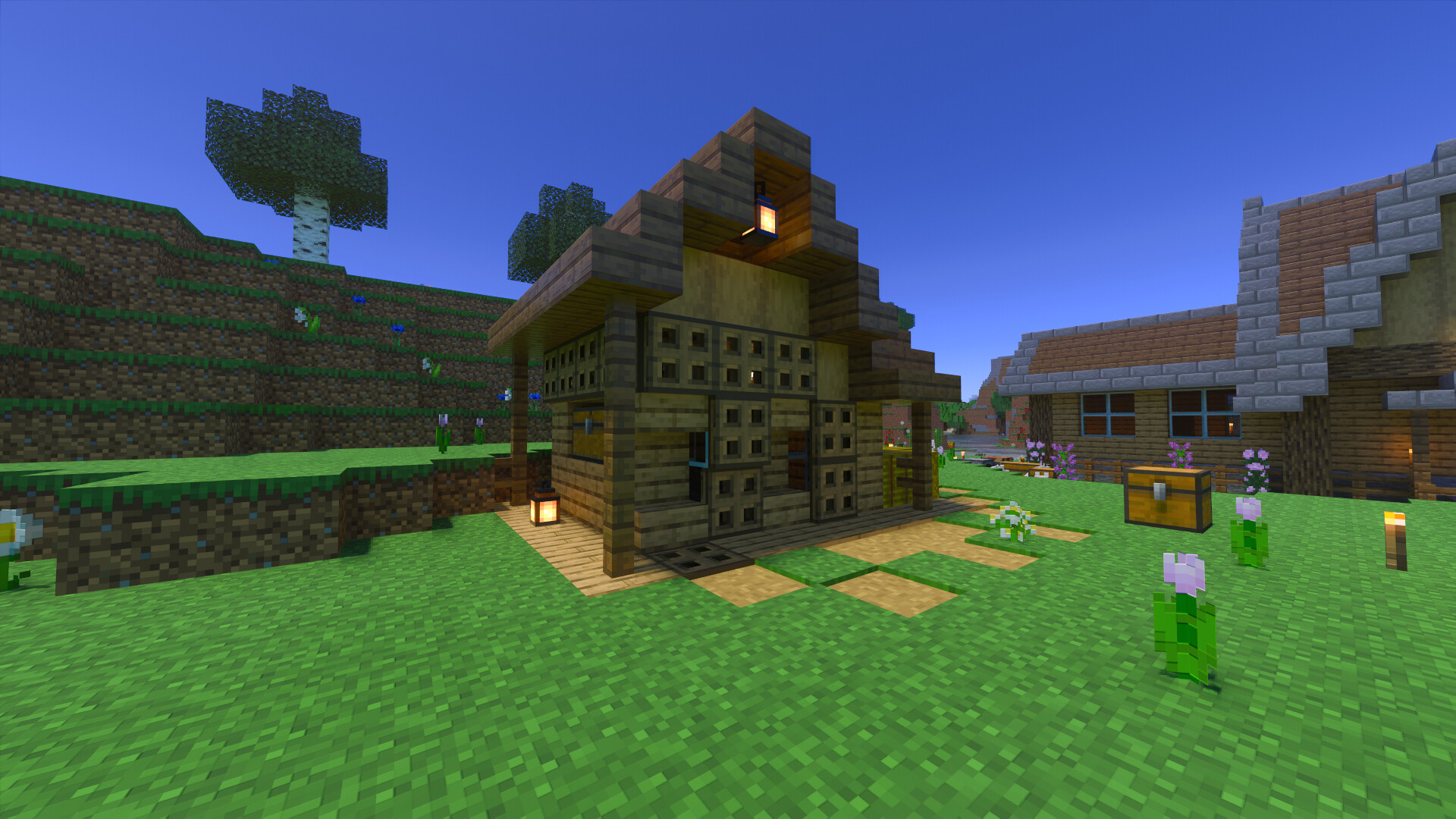 Chicken Farm AND Egg Collector Raw OR Cooked Chicken Minecraft Map