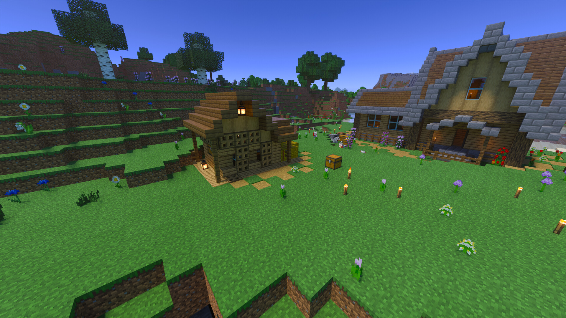 Chicken Farm AND Egg Collector Raw OR Cooked Chicken Minecraft Map