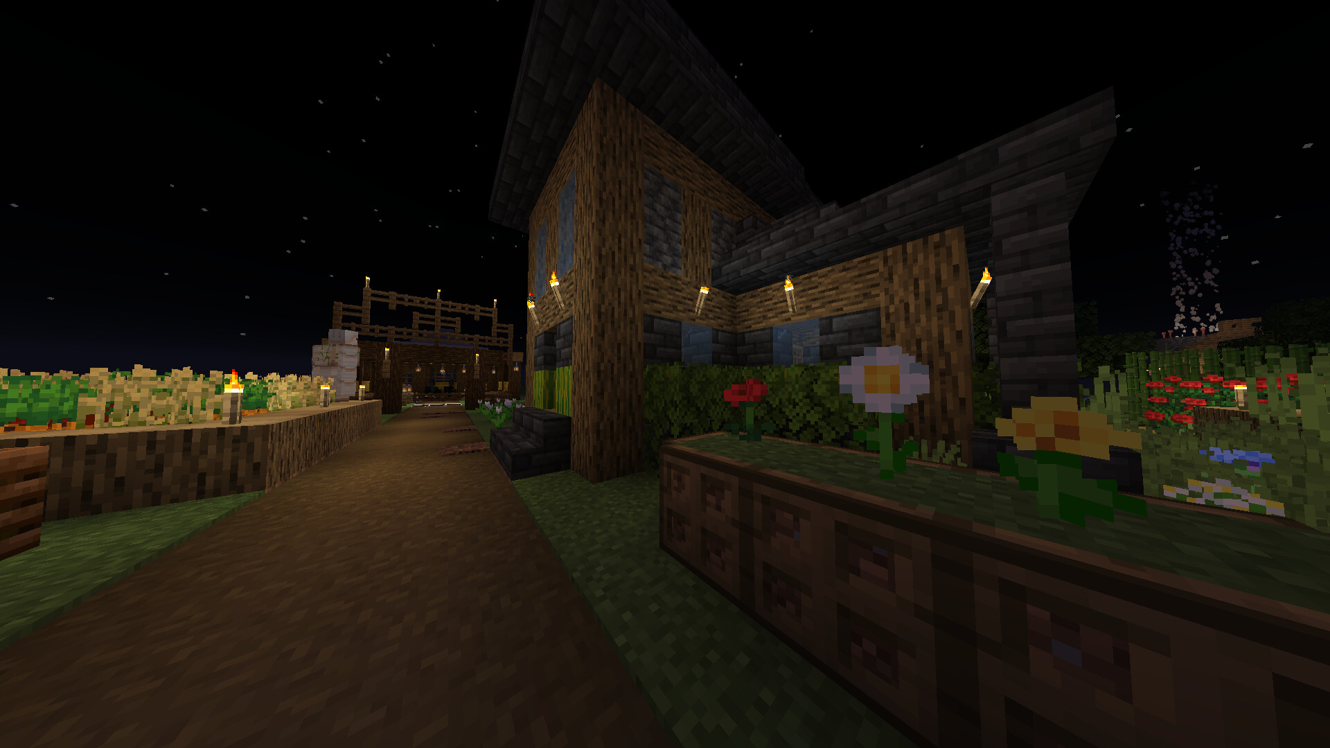 Flat GreenMelon Village Minecraft Map