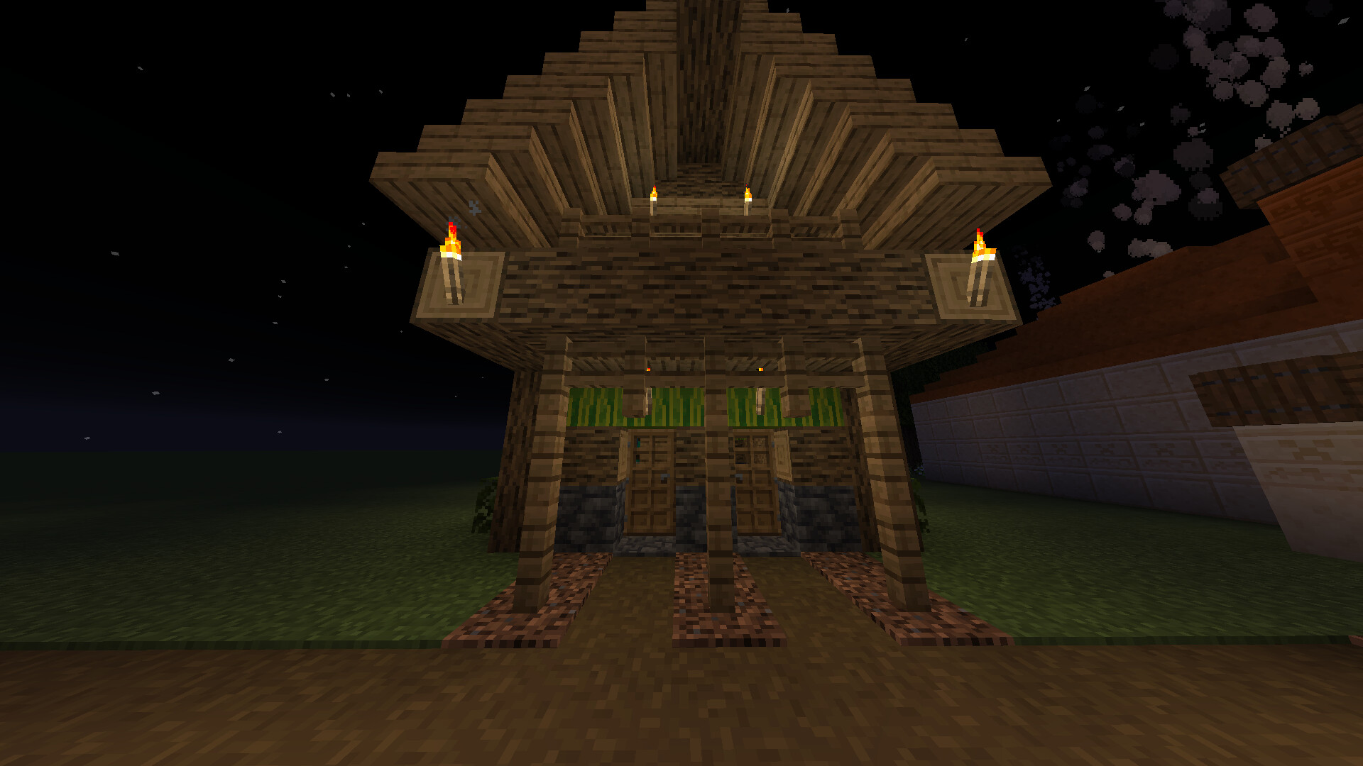 Flat GreenMelon Village Minecraft Map