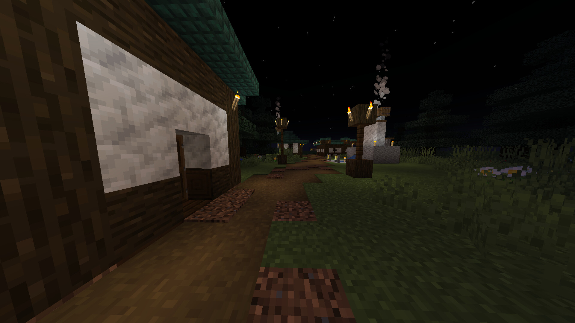 Flat GreenMelon Village Minecraft Map