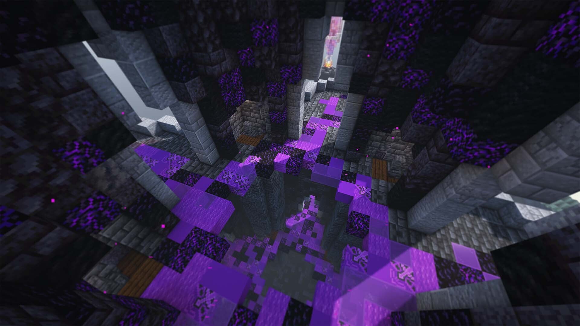 End Crystal Tower Minecraft Map