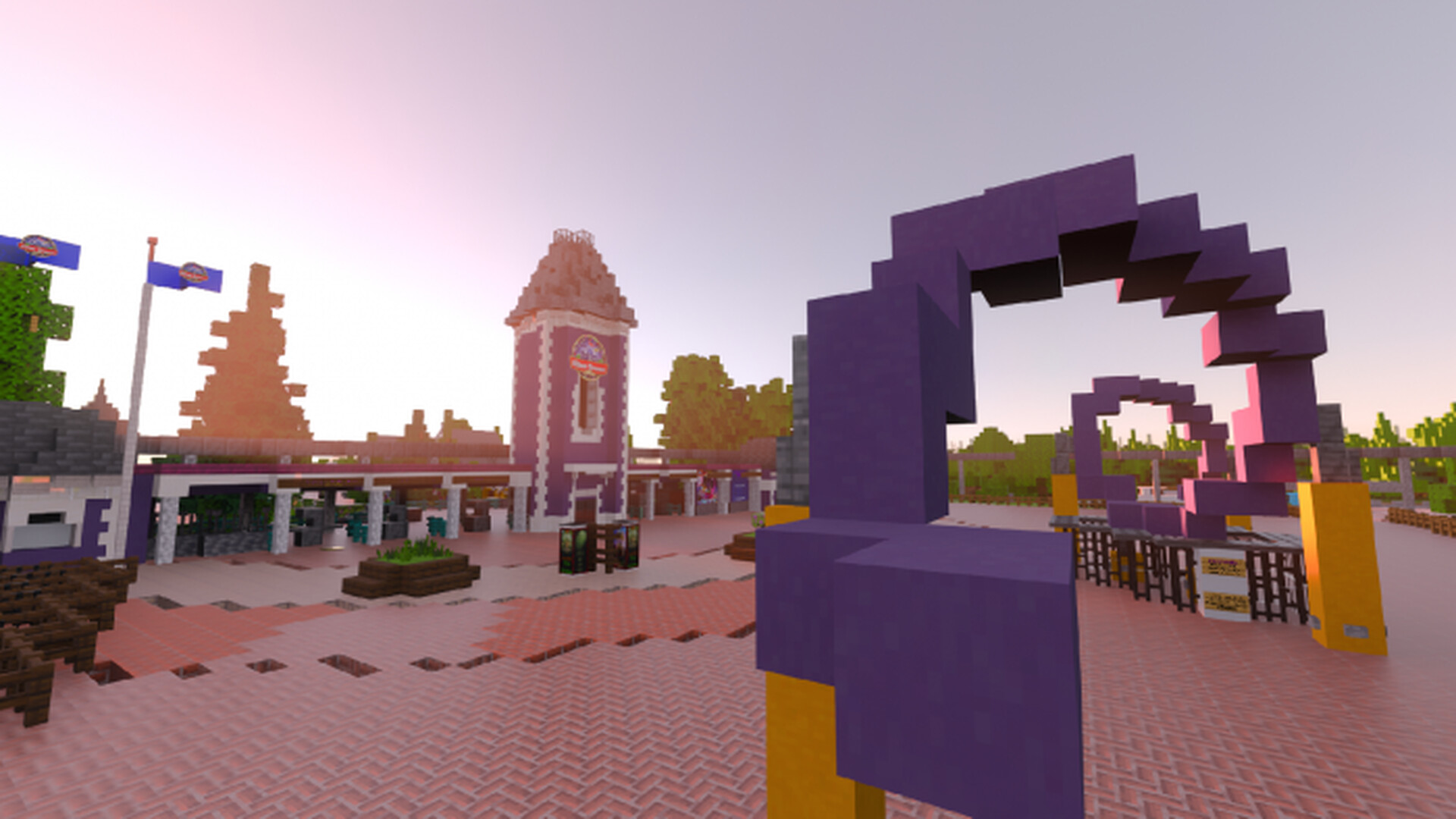 Alton Towers Resort Minecraft Map