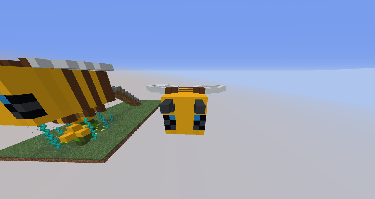 Honey shop and Bee statue Minecraft Map