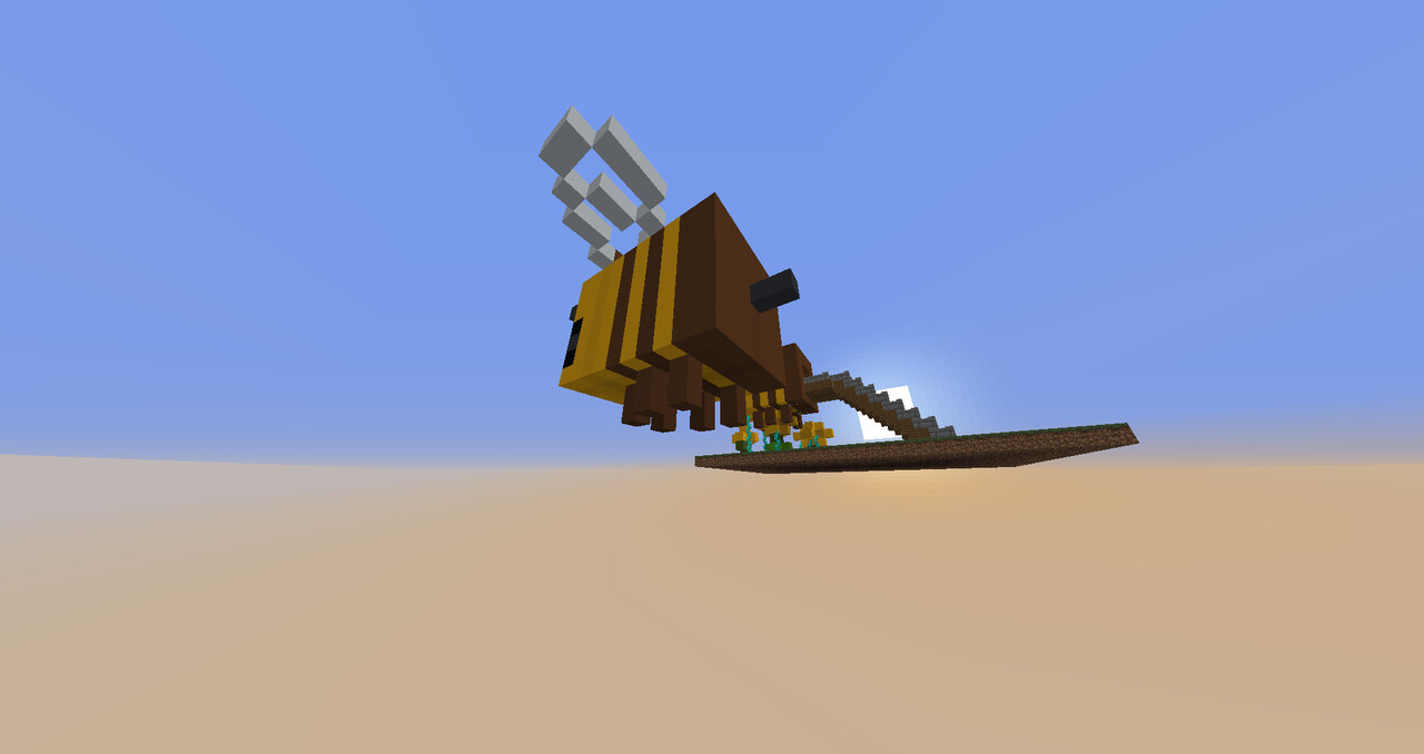 Honey shop and Bee statue Minecraft Map