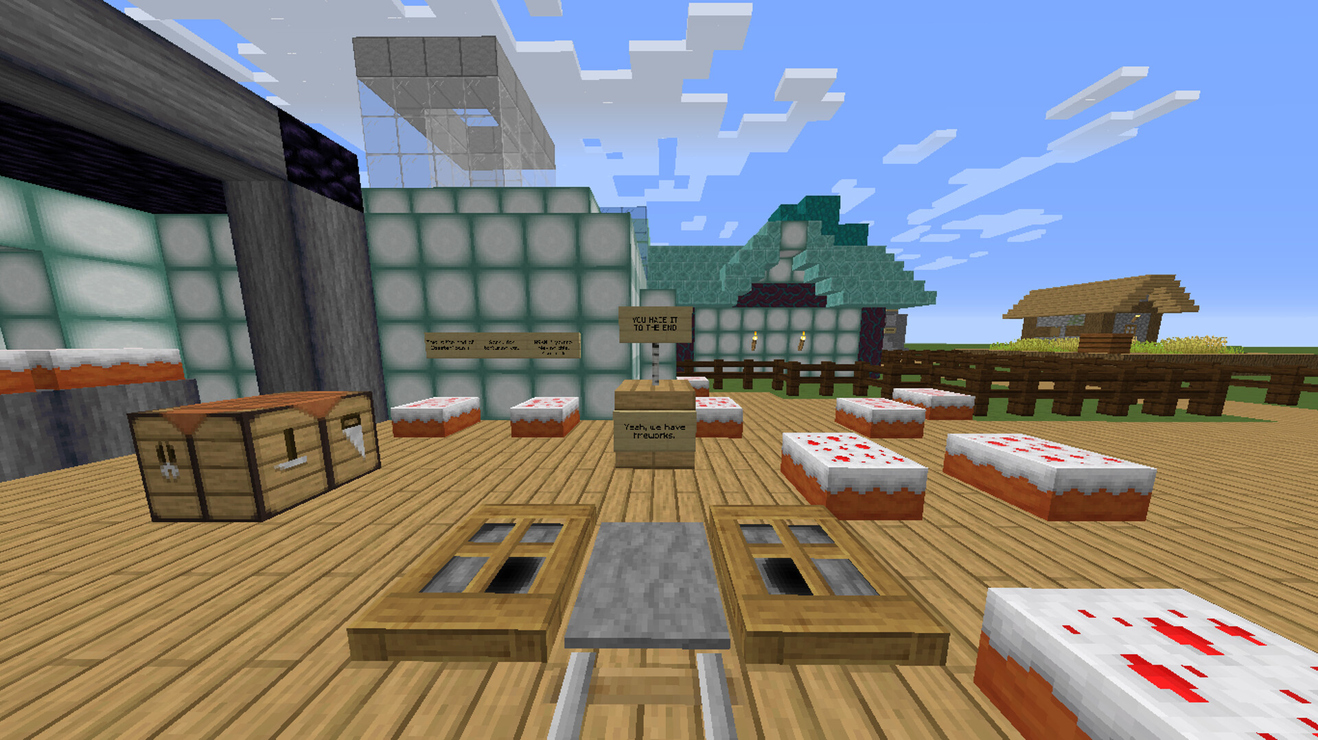 Coastertown I A crazy roller coaster! Minecraft Map
