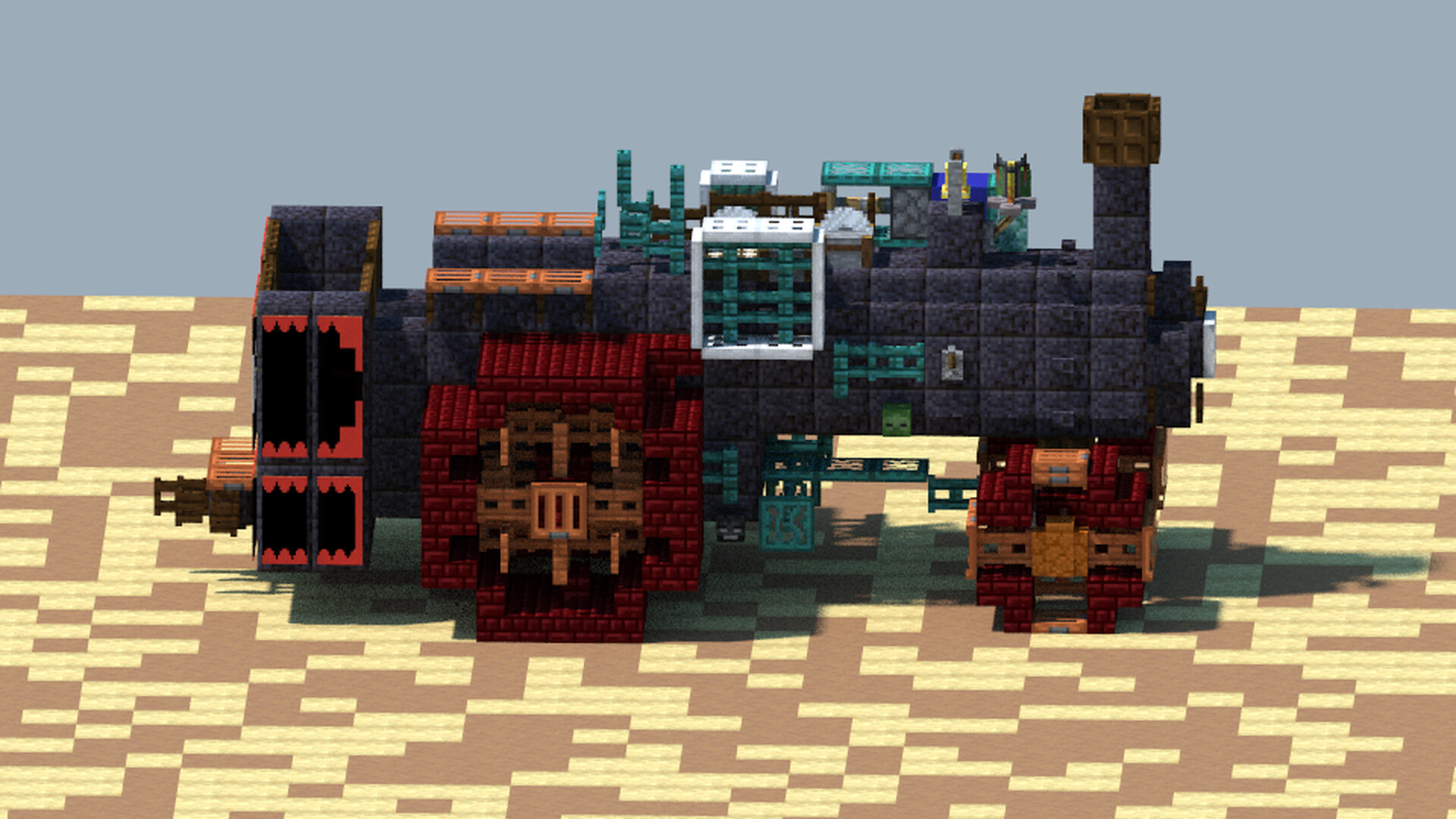 Case 150, Steam Tractor [With Download] Minecraft Map