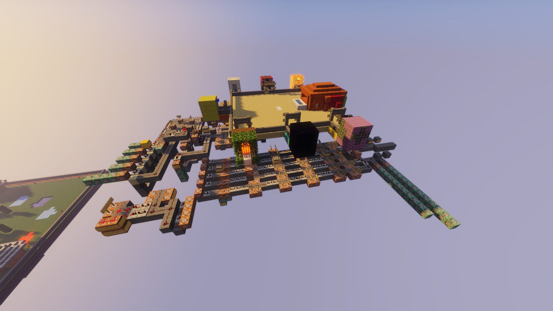 PVP-Map for Java 1.16.5 (no mods needed,functional map for 2 or more ...