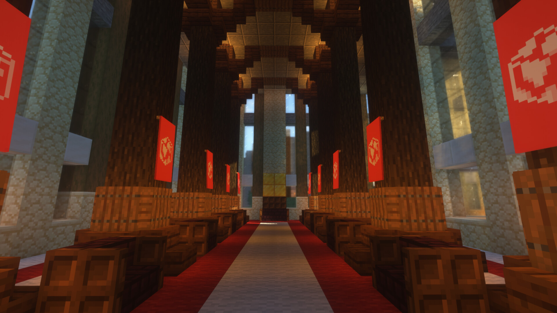 Red Leaf Town Minecraft Map